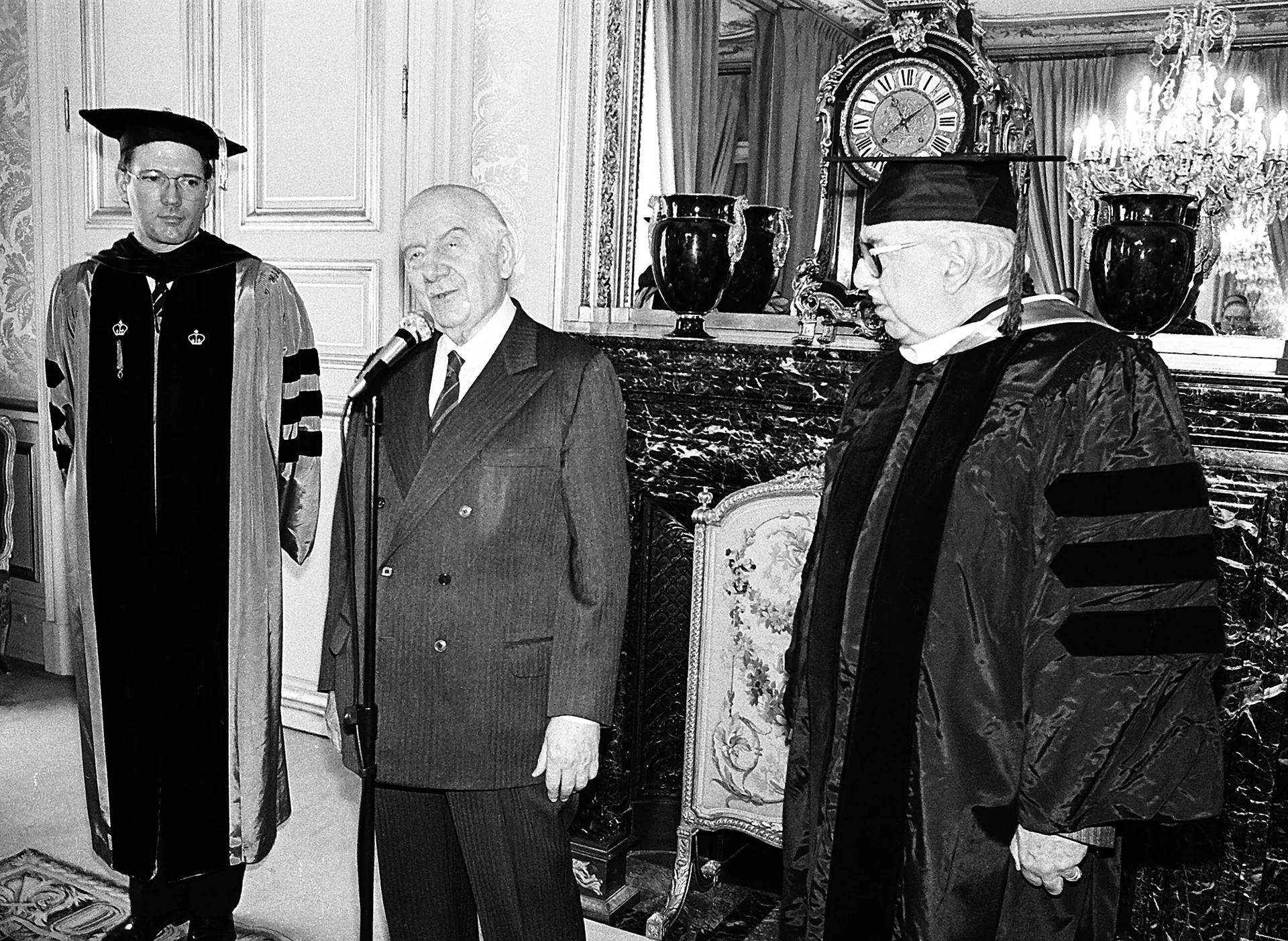 Alain Poher, président de la République par intérim