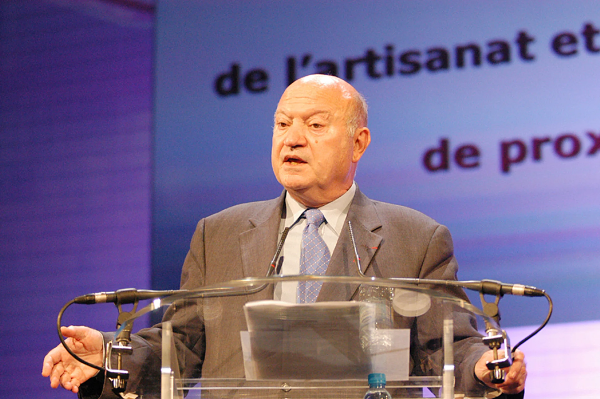 André Santini, maire d'Issy-les-Moulineaux